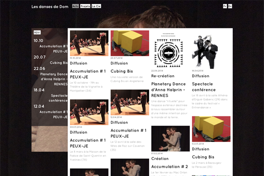 Picture of project Les danses de Dom - Mathias Standaert