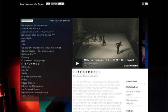 Picture of project Les danses de Dom - Mathias Standaert
