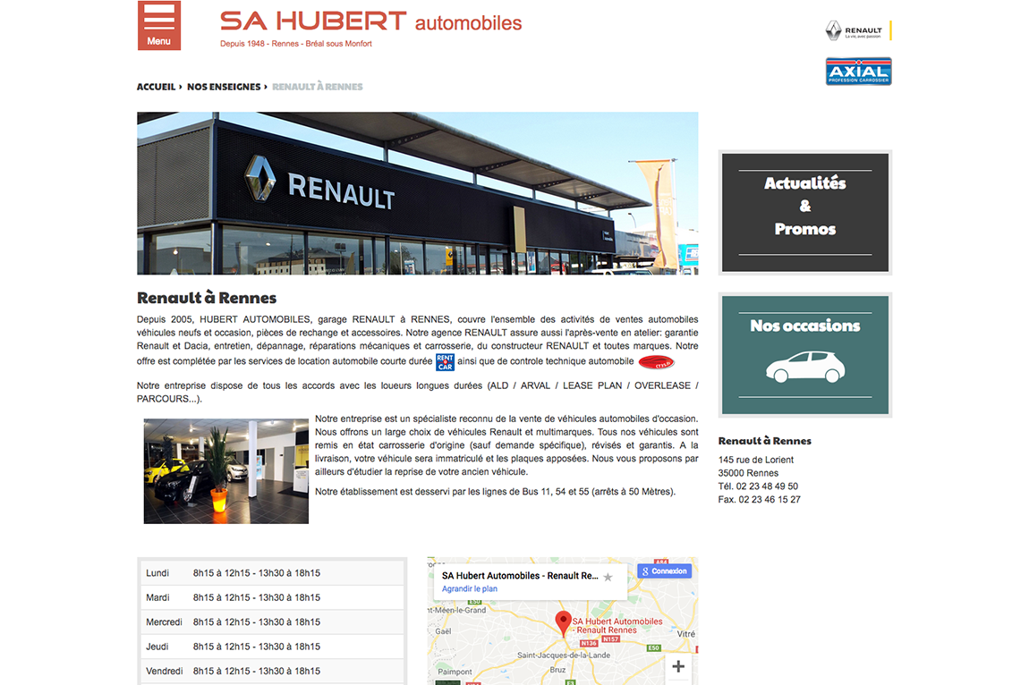 Picture of project Hubert Automobiles V2 - Mathias Standaert
