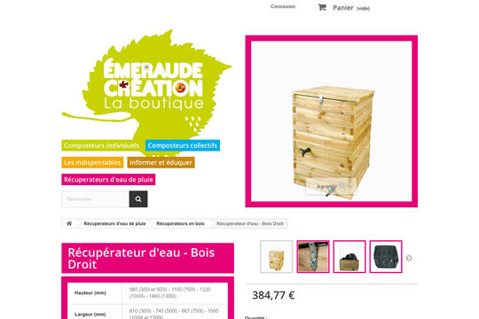 Image du projet Émeraude Création - Mathias Standaert