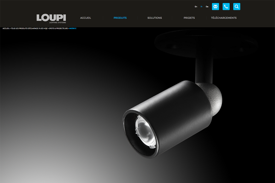 Picture of project Loupi Lighting V2 - Mathias Standaert
