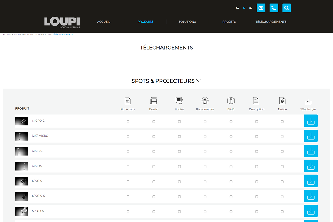 Picture of project Loupi Lighting V2 - Mathias Standaert