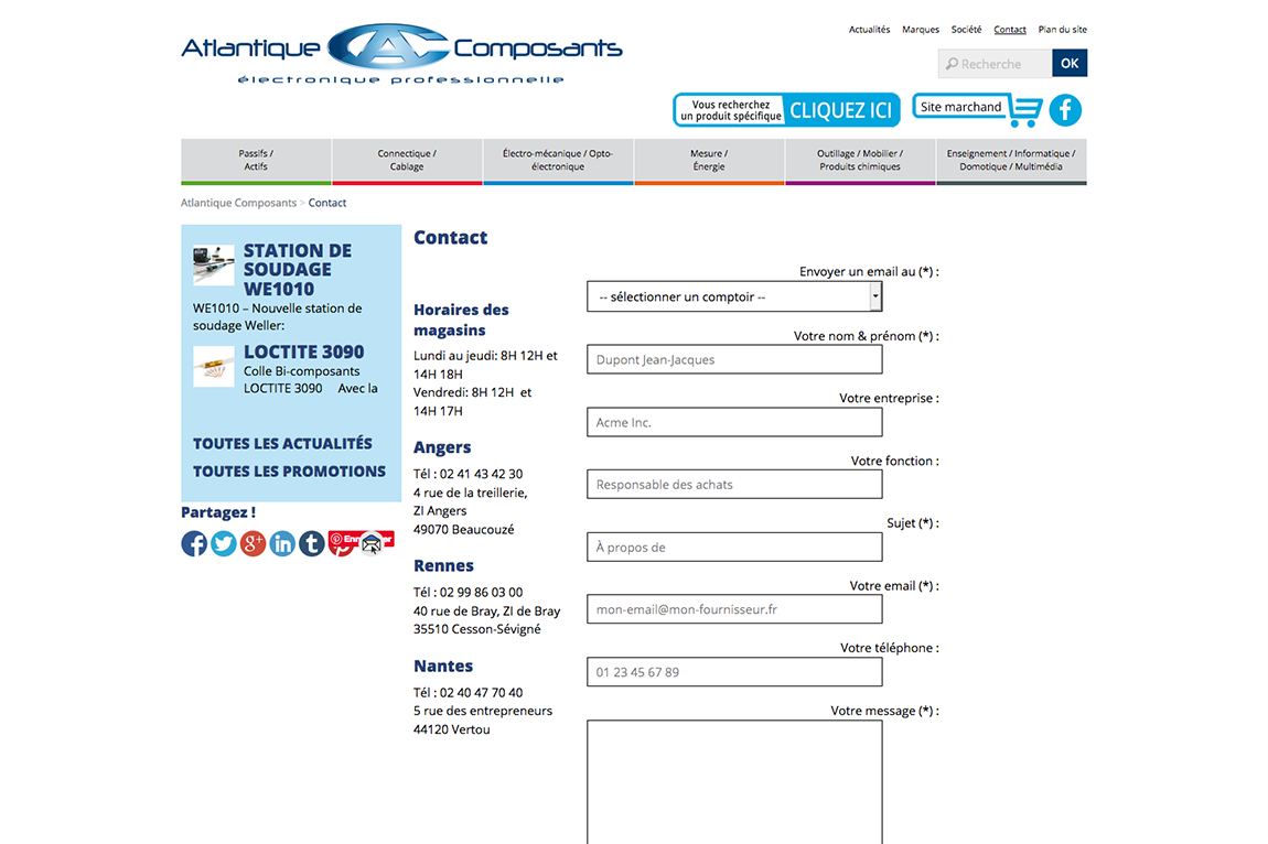 Picture of project Atlantique composants - Mathias Standaert