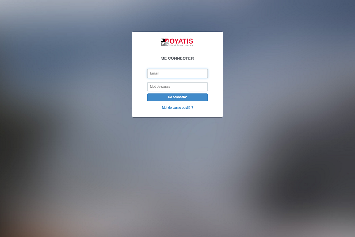 Picture of project Web App Oyatis - Mathias Standaert