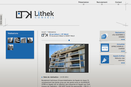 Image du projet Lithek Conseil - Mathias Standaert