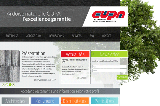 Picture of project Cupa slates - Mathias Standaert