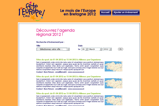 Picture of project Europe Day 2012 - Mathias Standaert