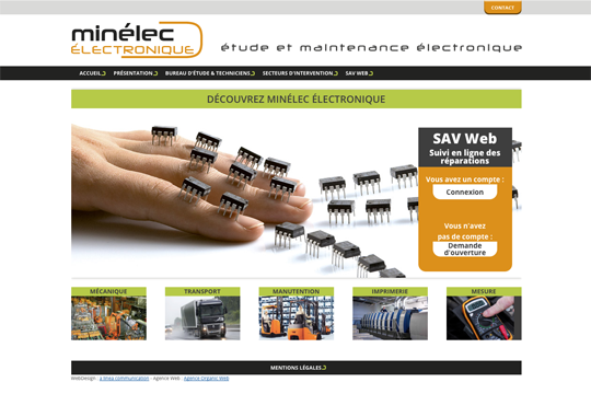 Picture of project Minélec électronique - Mathias Standaert