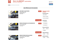 Image du projet Hubert Automobiles V2 - Mathias Standaert