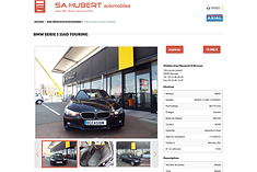 Image du projet Hubert Automobiles V2 - Mathias Standaert